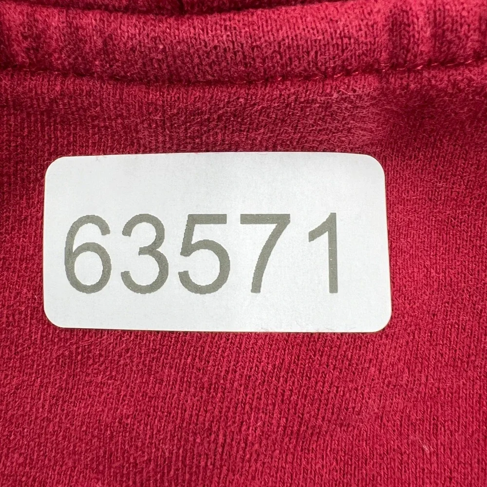 The North Face Full Zip Hoodie XL Red Men Gorpcore Outdoor Streetwear Sweatshirt
